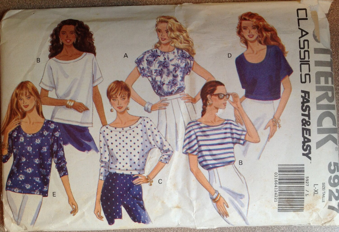 Butterick 5927 Sewing Pattern (Vintage) UNCUT