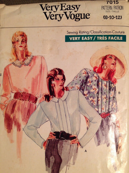 Vogue 7015 Sewing Pattern (Vintage) UNCUT