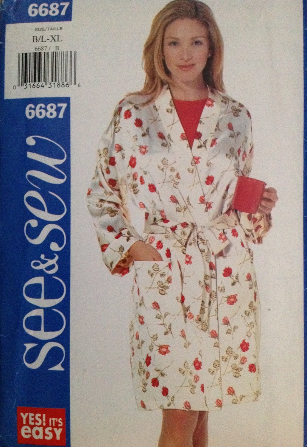 See &amp; Sew 6687 Sewing Pattern (Vintage) UNCUT