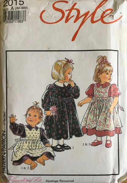 Style 2015 Sewing Pattern (Vintage) CUT