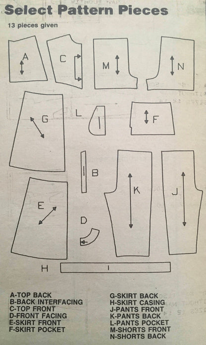 Simplicity 6863 Sewing Pattern (Vintage) CUT