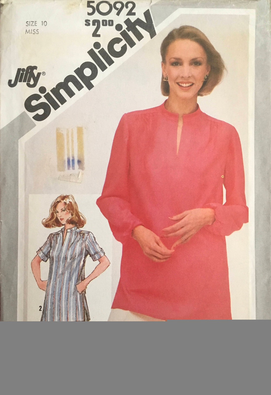 Simplicity 5092 Sewing Pattern (Vintage) UNCUT