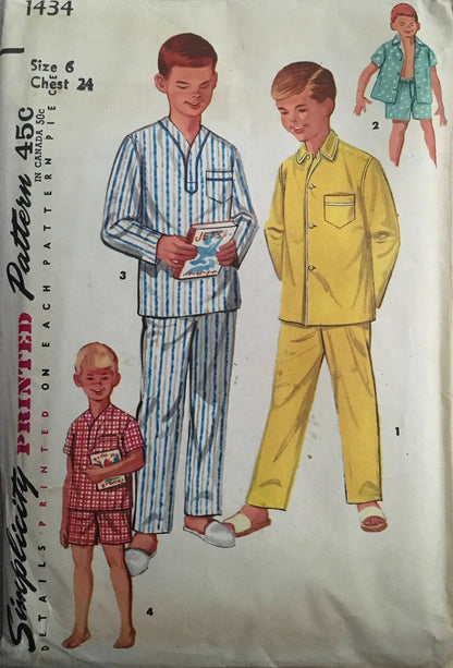 Simplicity 1434 Sewing Pattern (Vintage) CUT