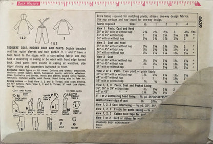 Simplicity 4639 Sewing Pattern (Vintage) UNCUT