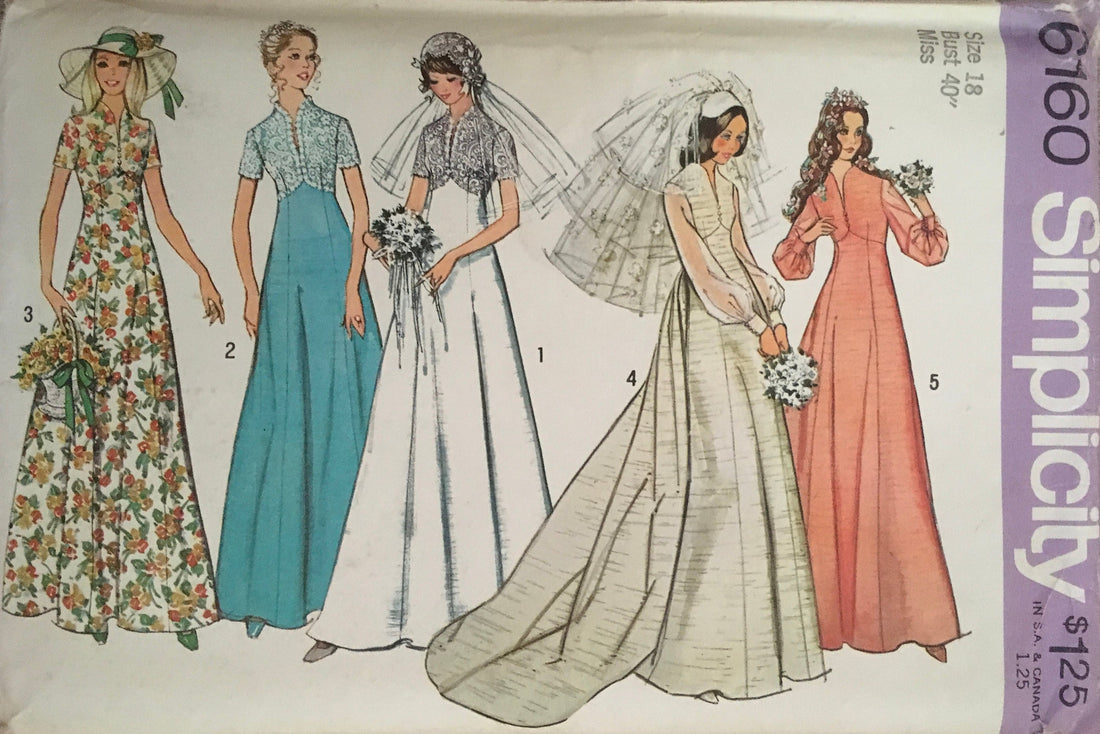 Simplicity 6160 Sewing Pattern (Vintage) UNCUT