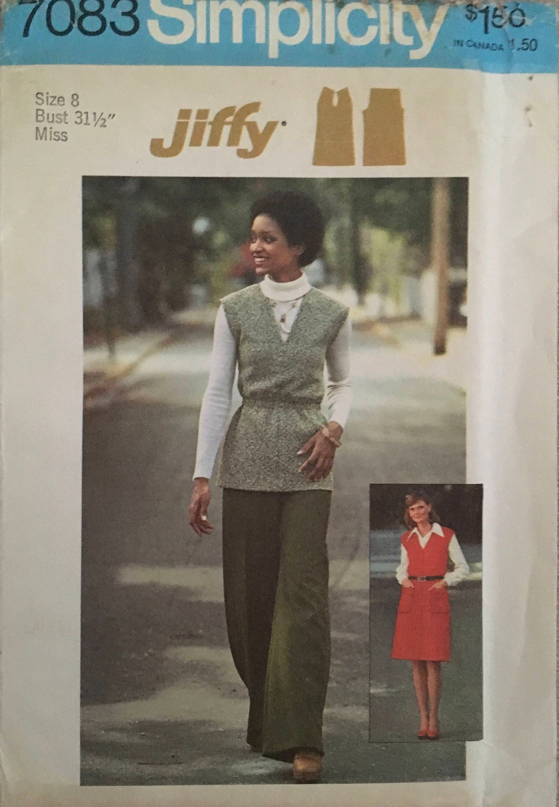 Simplicity 7083 Sewing Pattern (Vintage) UNCUT