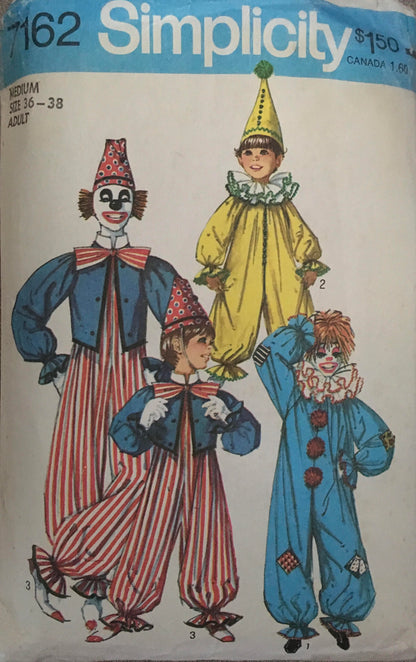 Simplicity 7162 Sewing Pattern (Vintage) UNCUT/CUT