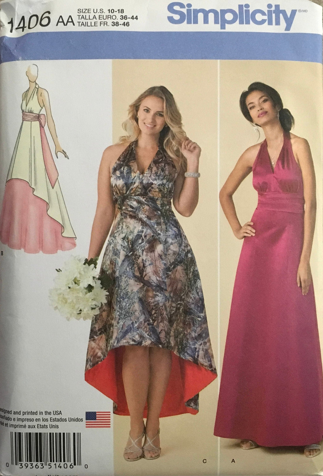 Simplicity 1406 Sewing Pattern UNCUT