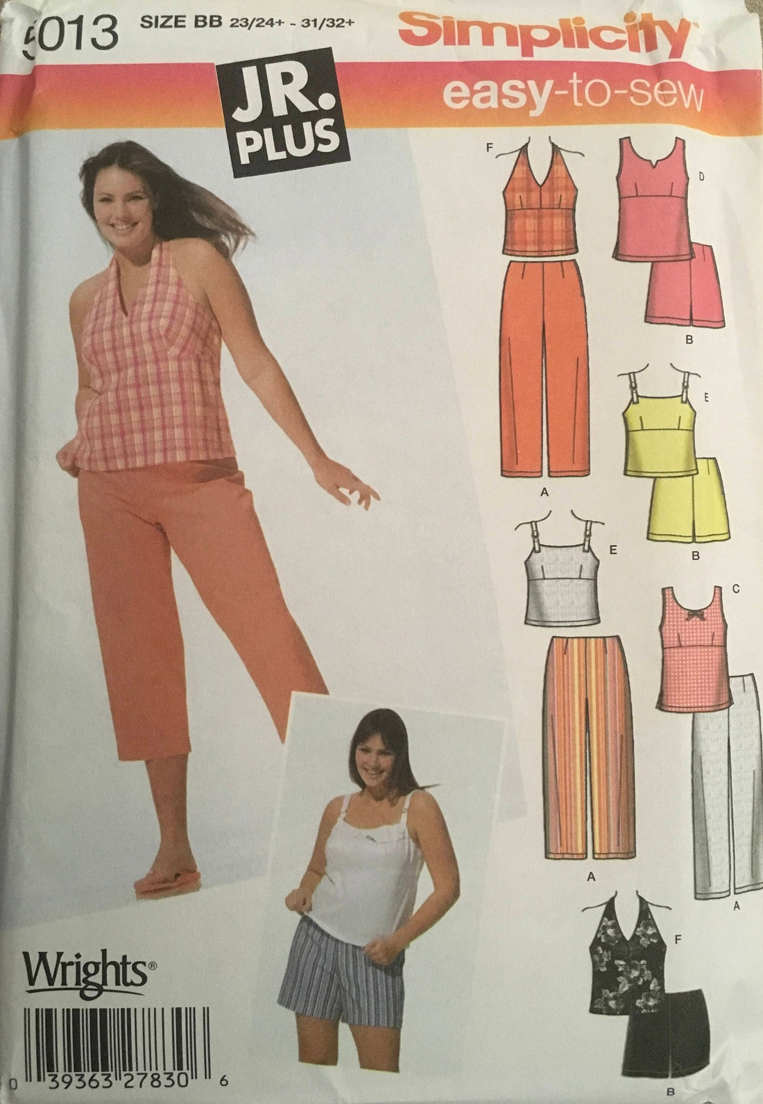 Simplicity 5013 Sewing Pattern (Vintage) UNCUT