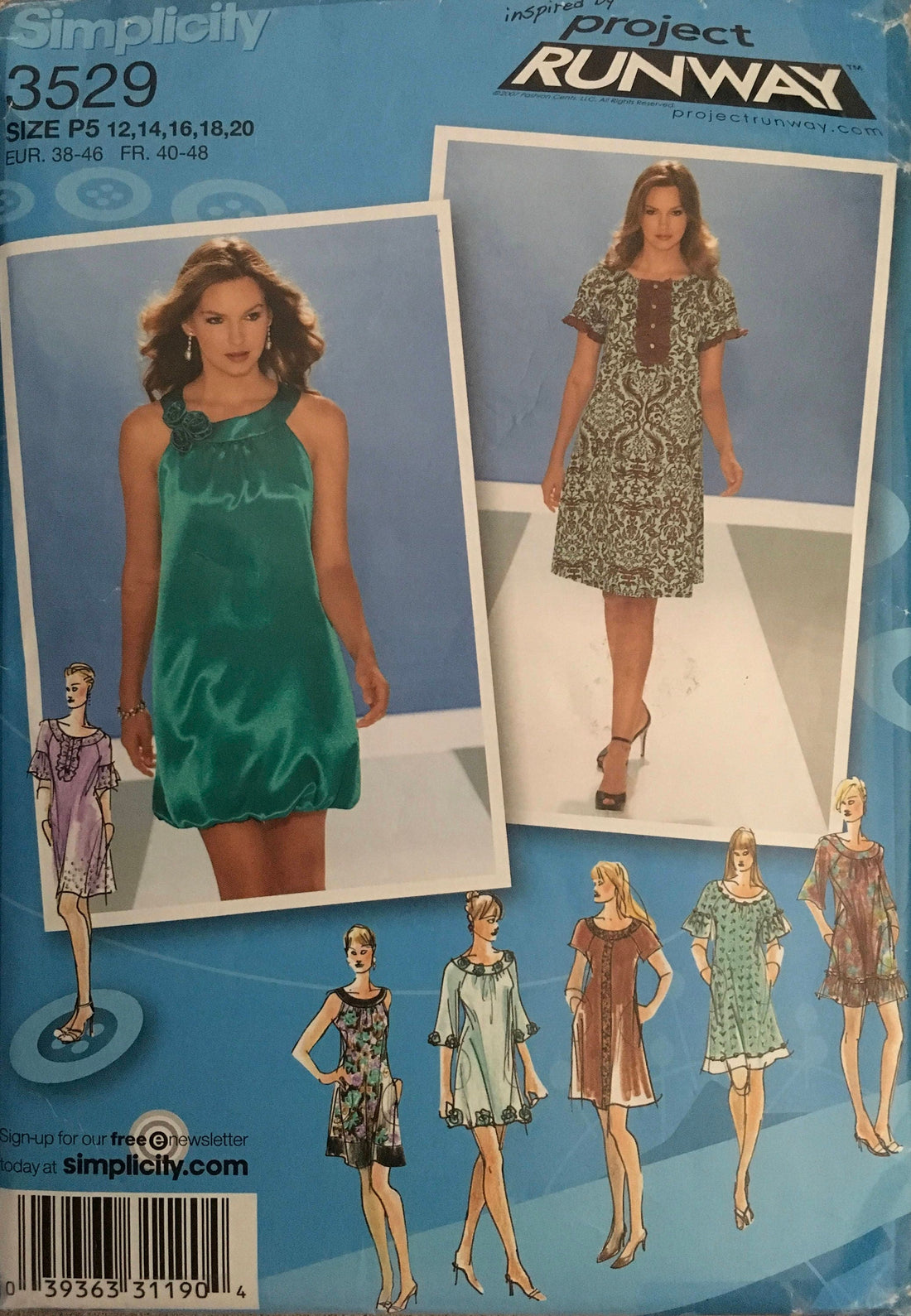 Simplicity 3529 Sewing Pattern UNCUT