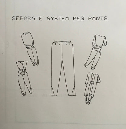 Separate System Pattern (Vintage) UNCUT