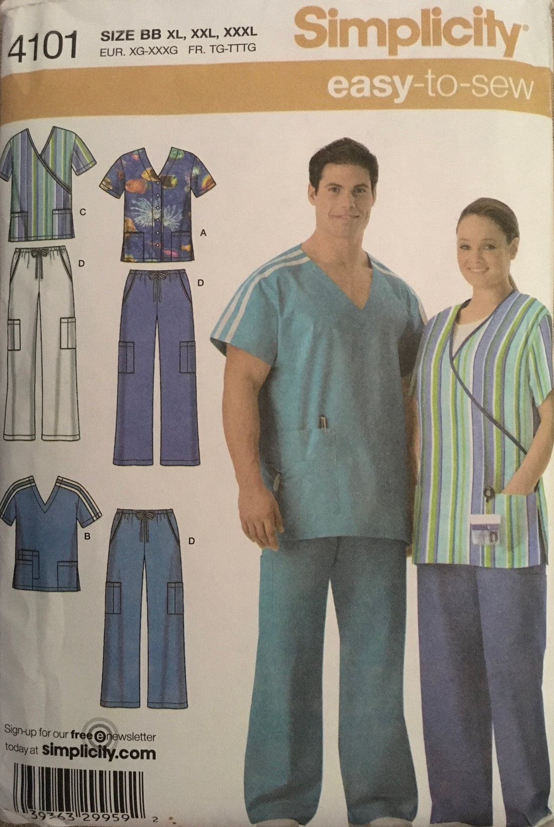 Simplicity 4101 Sewing Pattern (Vintage) UNCUT