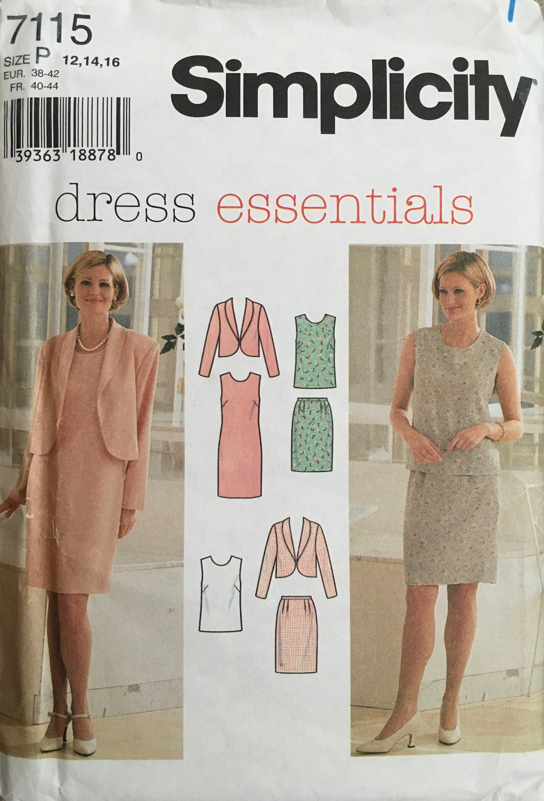 Simplicity 7115 Sewing Pattern (Vintage) UNCUT