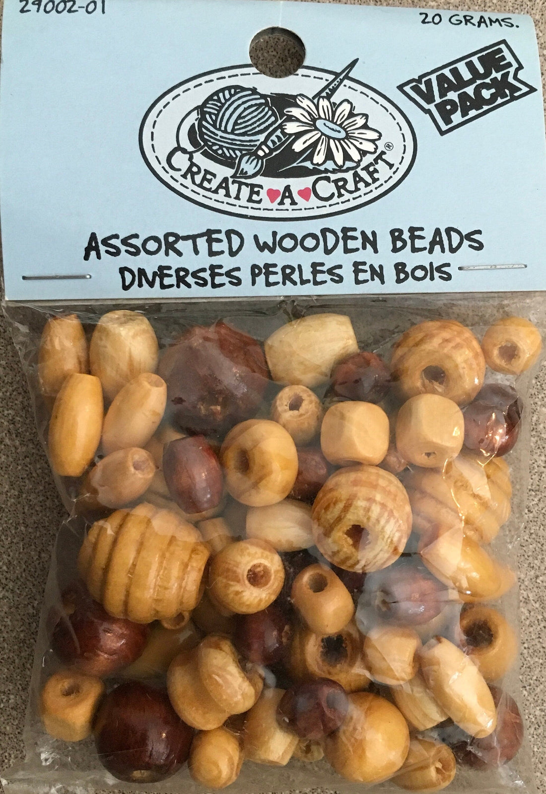 Assorted Wooden Beads (Vintage)