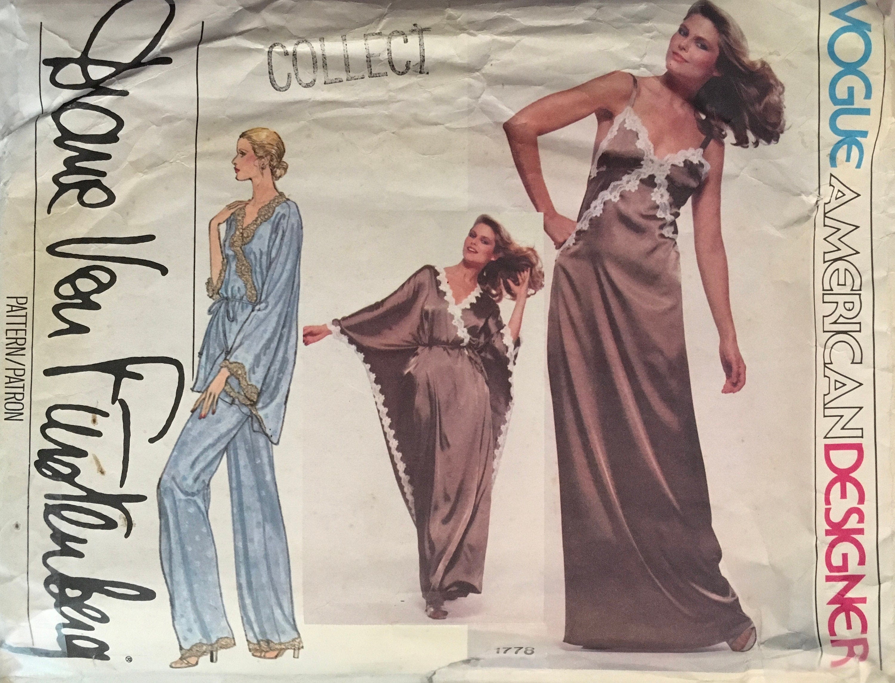 Vogue 1778 Sewing Pattern (Vintage) CUT