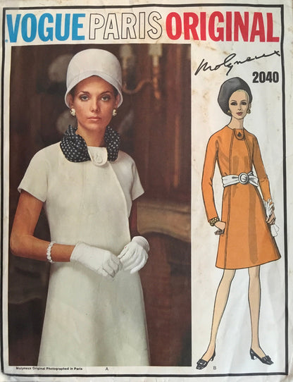 Vogue 2040 Sewing Pattern (Vintage) CUT