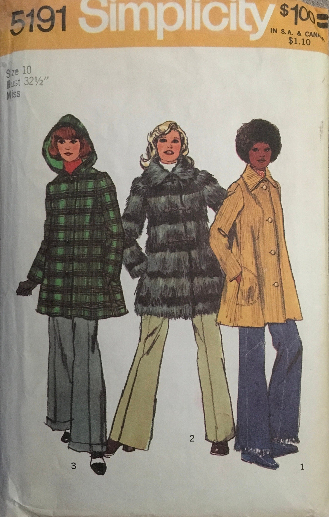 Simplicity 5191 Sewing Pattern (Vintage) CUT