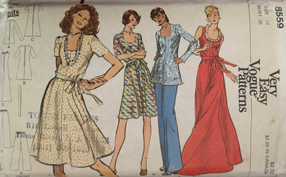 Vogue 8559 Sewing Pattern (Vintage) CUT