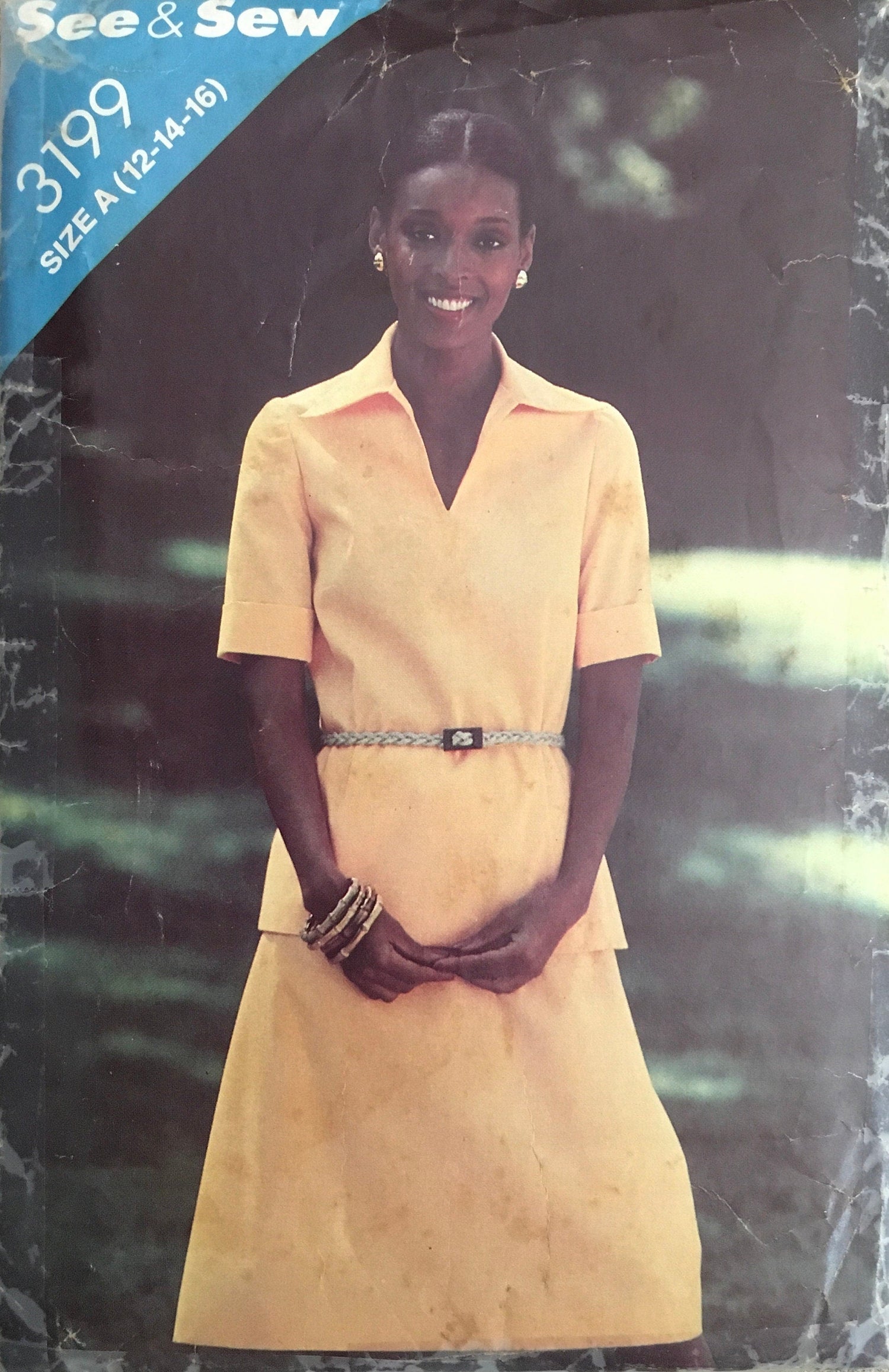 See &amp; Sew 3199 Sewing Pattern (Vintage) CUT