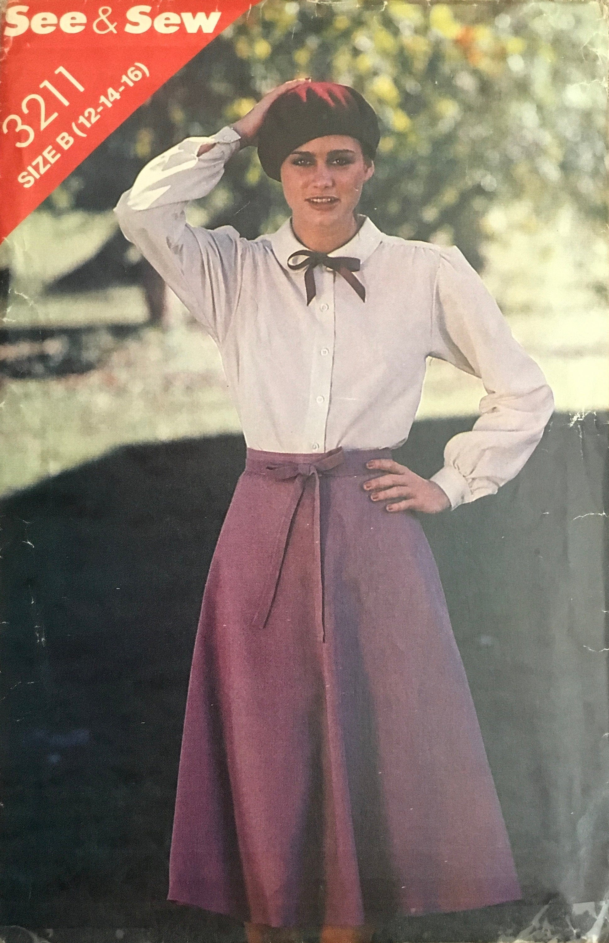 See &amp; Sew 3211 Sewing Pattern (Vintage) CUT
