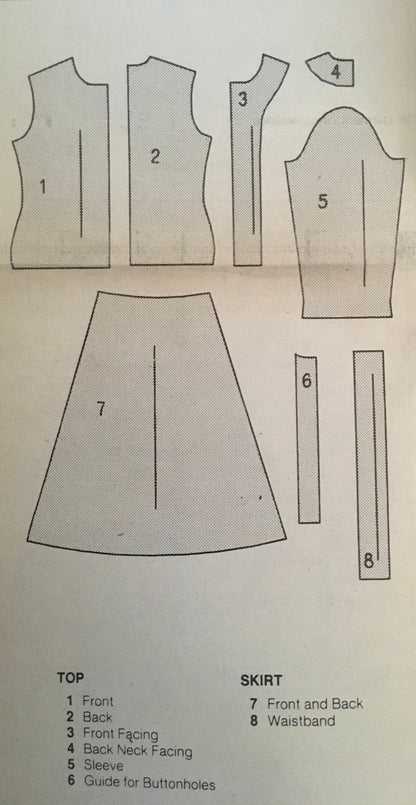 See &amp; Sew 5159 Sewing Pattern (Vintage) CUT