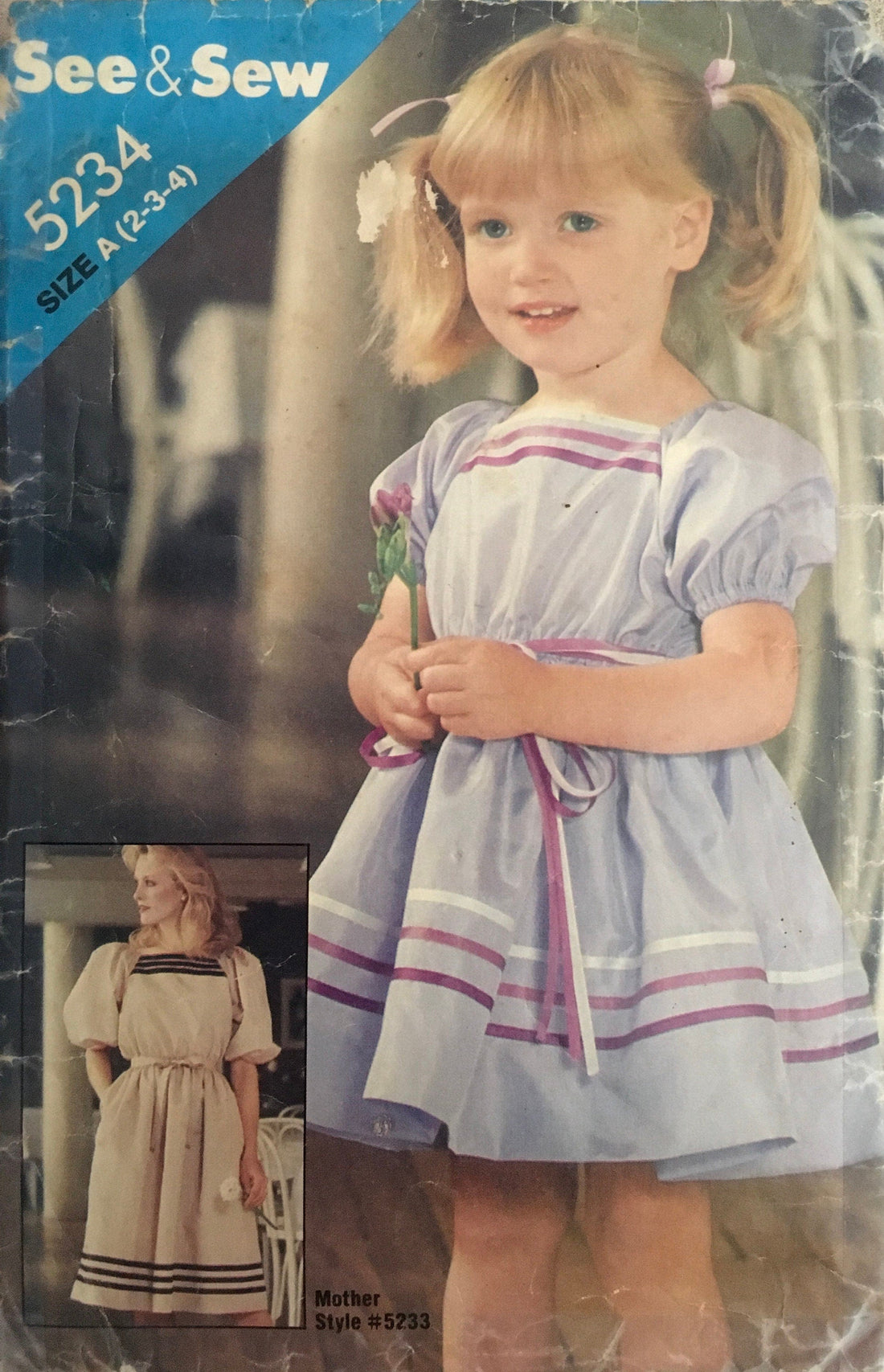 See &amp; Sew 5234 Sewing Pattern (Vintage) CUT