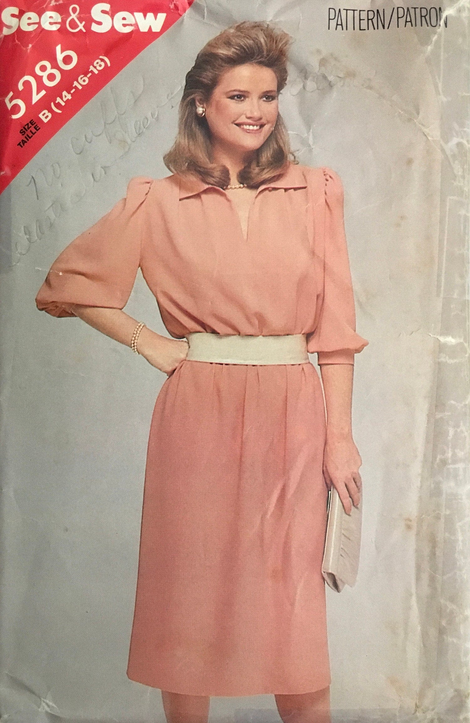 See &amp; Sew 5286 Sewing Pattern (Vintage) CUT