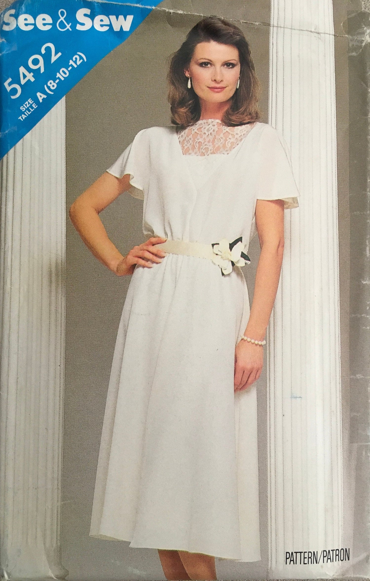 See &amp; Sew 5492 Sewing Pattern (Vintage) UNCUT