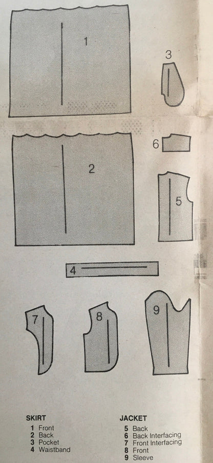 See &amp; Sew 5700 Sewing Pattern (Vintage) UNCUT/CUT
