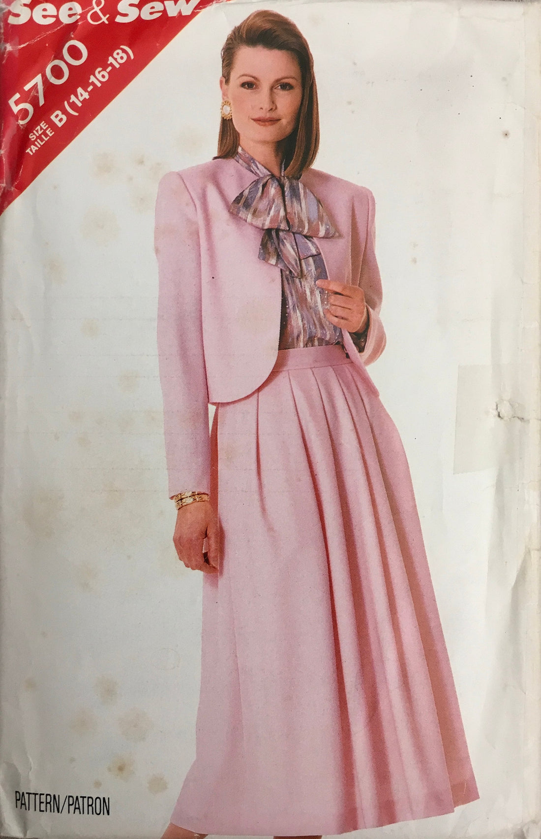 See &amp; Sew 5700 Sewing Pattern (Vintage) UNCUT/CUT