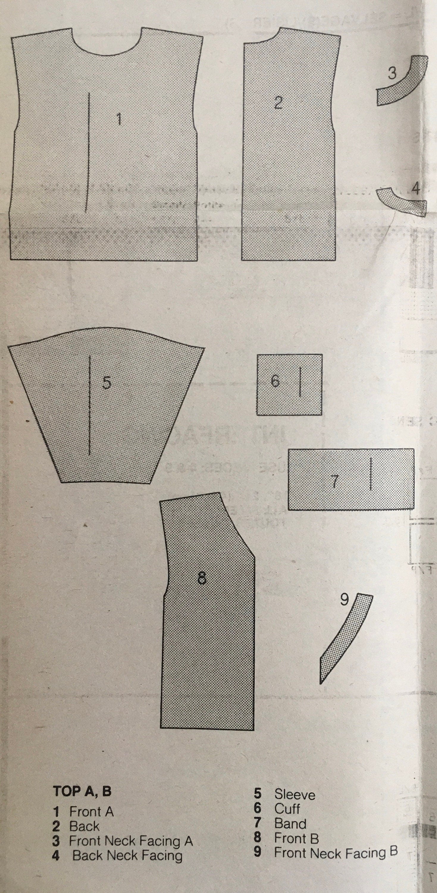 See &amp; Sew 5706 Sewing Pattern (Vintage) CUT