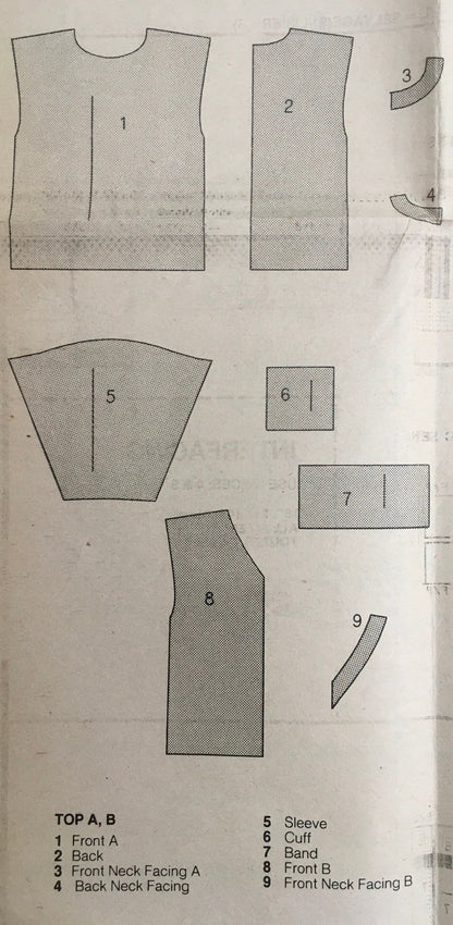 See &amp; Sew 5706 Sewing Pattern (Vintage) CUT