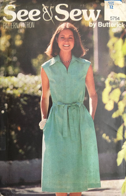 See &amp; Sew 5754 Sewing Pattern (Vintage) UNCUT