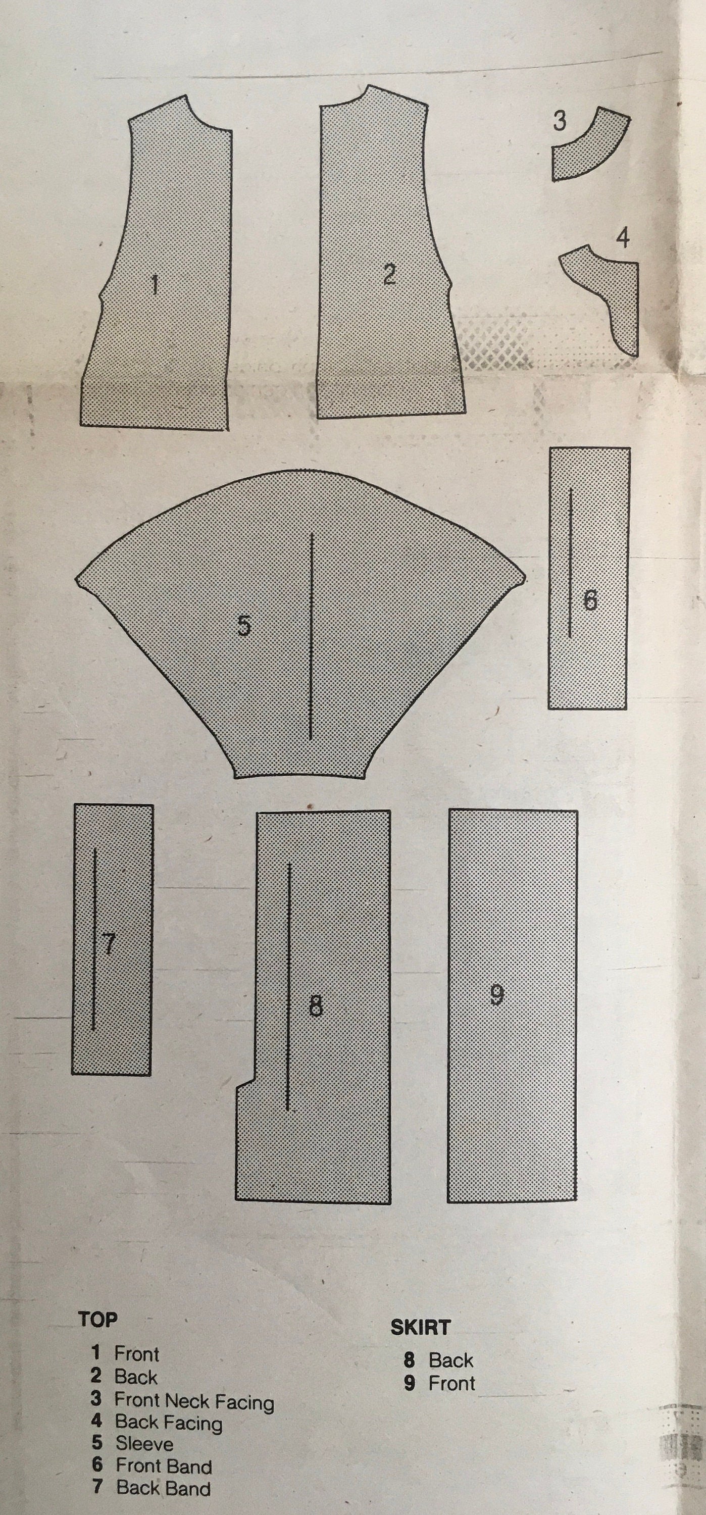 See &amp; Sew 5808 Sewing Pattern (Vintage) CUT