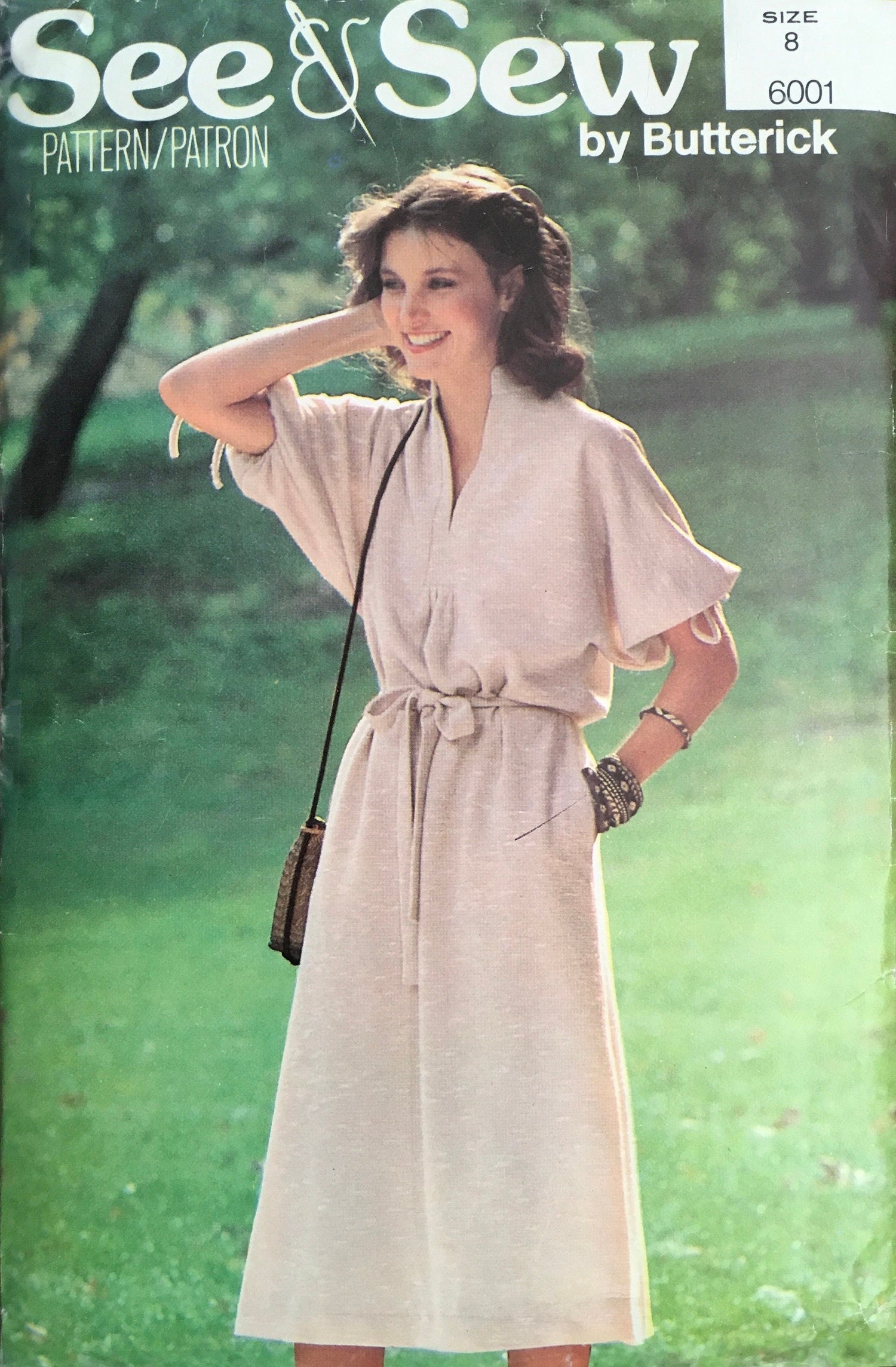 See &amp; Sew 6001 Sewing Pattern (Vintage) CUT