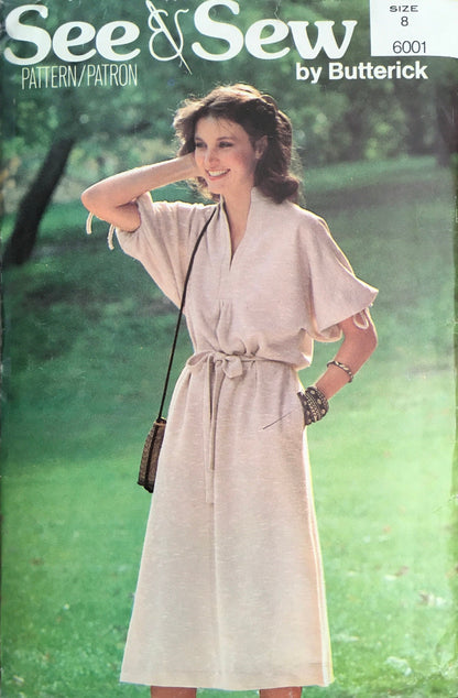 See &amp; Sew 6001 Sewing Pattern (Vintage) CUT