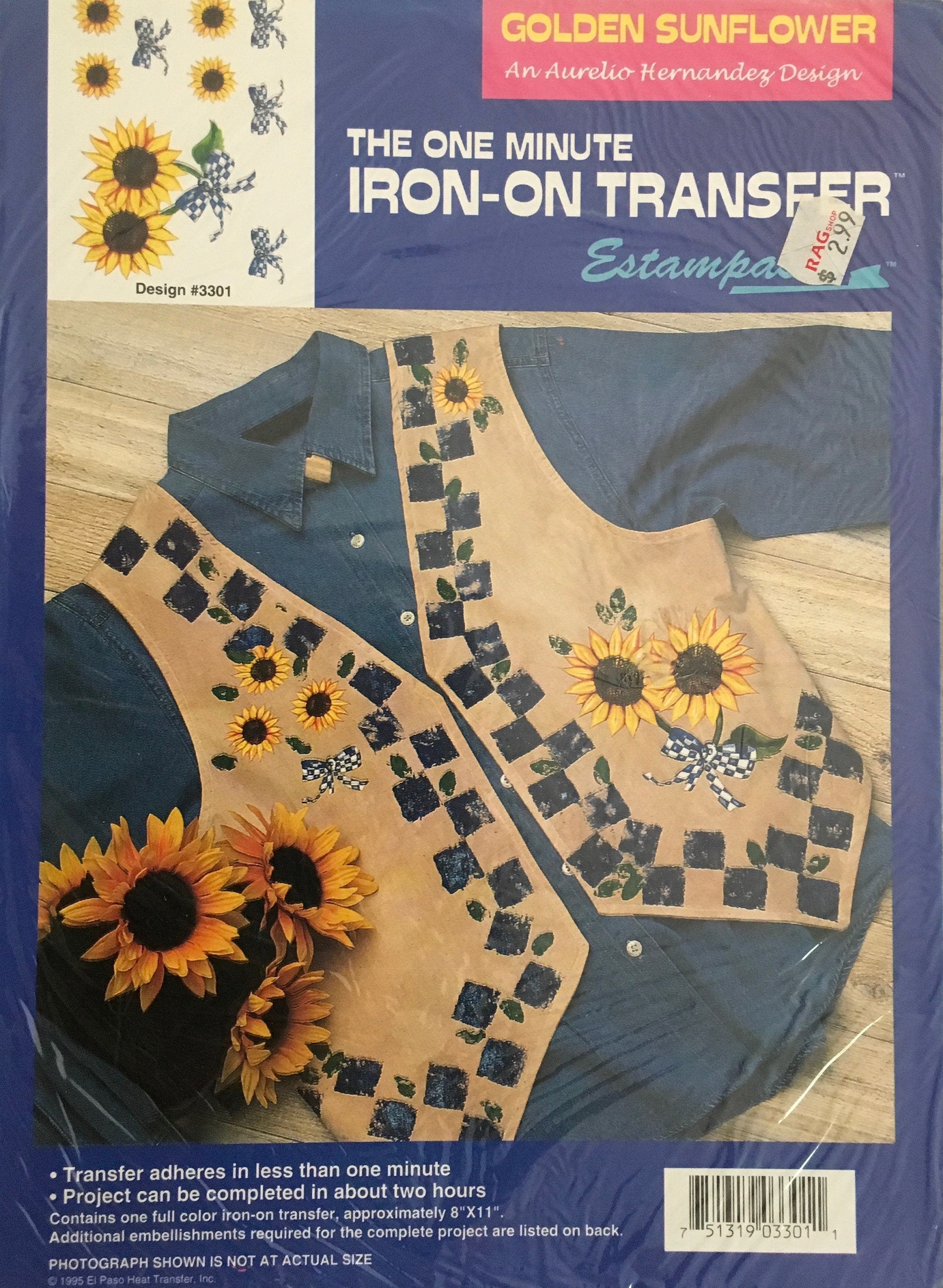 El Paso Heat Iron-On Transfer (Vintage) UNCUT