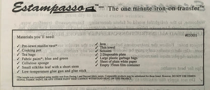 El Paso Heat Iron-On Transfer (Vintage) UNCUT