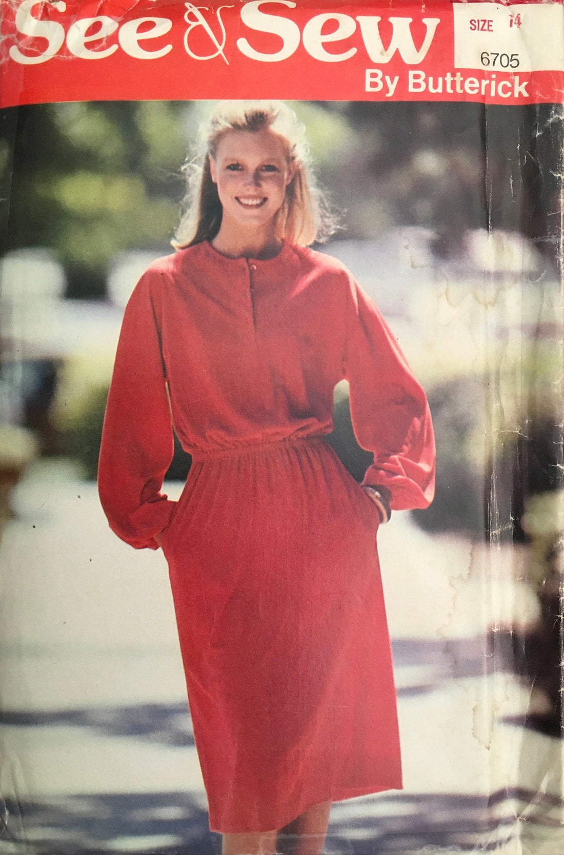 See &amp; Sew 6705 Sewing Pattern (Vintage) UNCUT