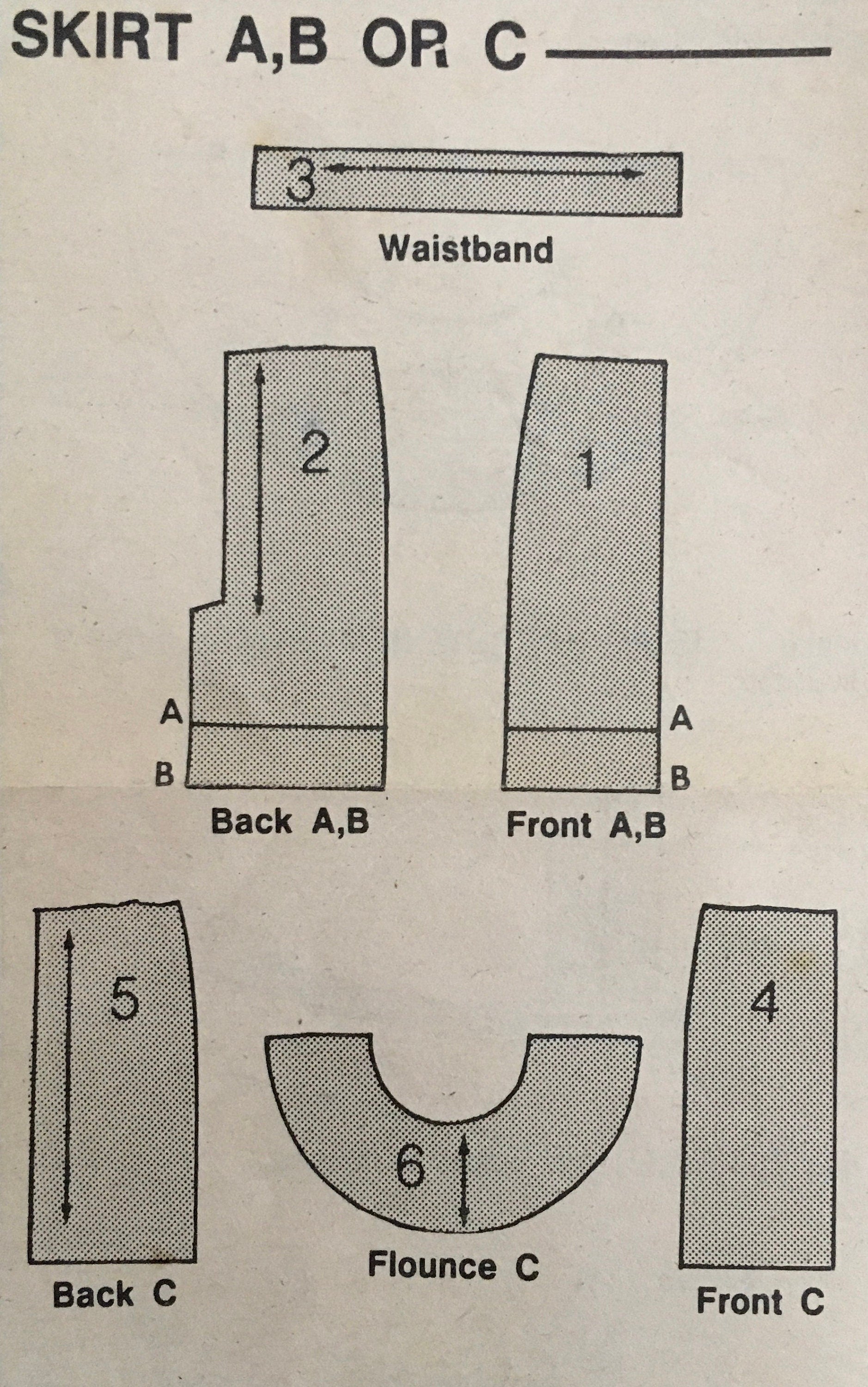 Butterick 3150 Sewing Pattern (Vintage) CUT