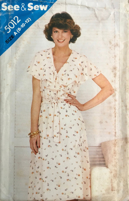 See &amp; Sew 5012 Sewing Pattern (Vintage) UNCUT/CUT