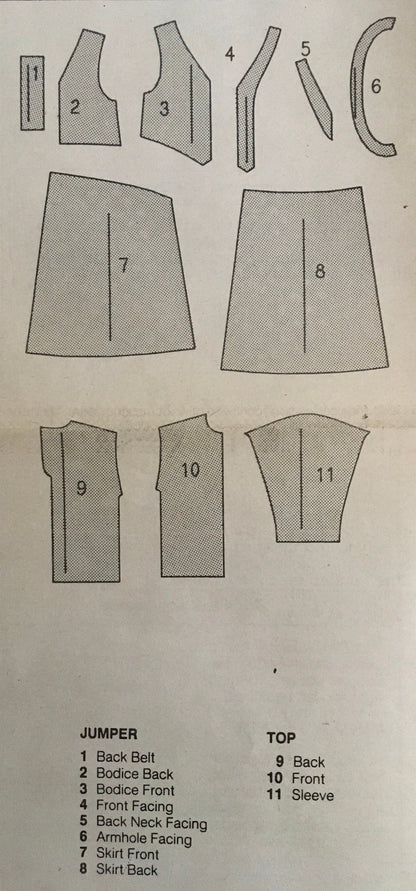 See &amp; Sew 5028 Sewing Pattern (Vintage) CUT