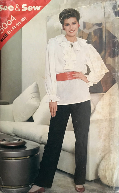 See &amp; Sew 5064 Sewing Pattern (Vintage) CUT