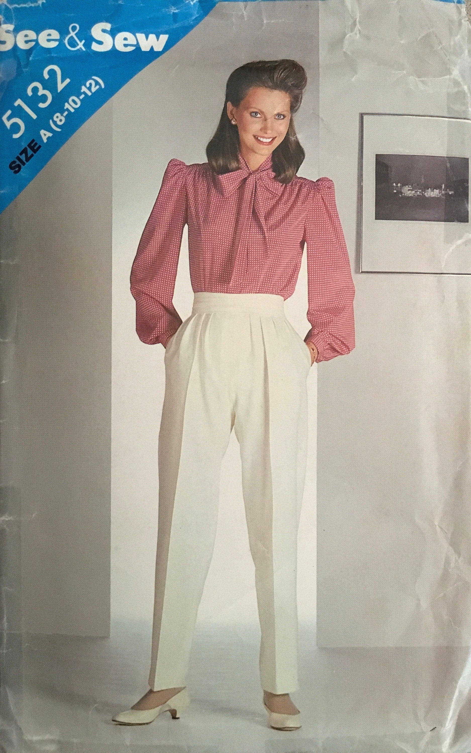 See &amp; Sew 5132 Sewing Pattern (Vintage) UNCUT