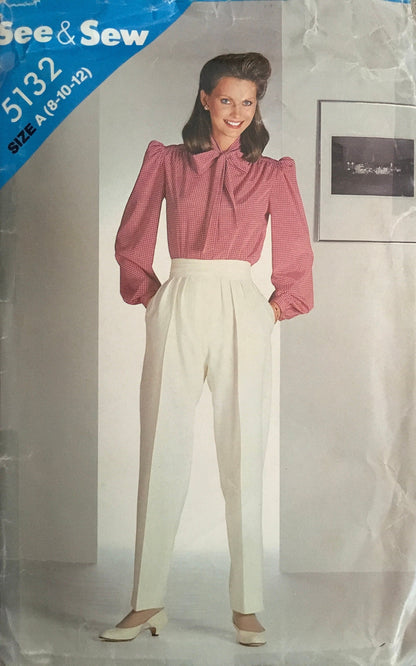See &amp; Sew 5132 Sewing Pattern (Vintage) UNCUT
