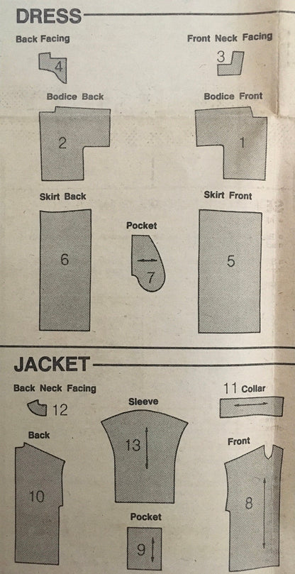 See &amp; Sew 5267 Sewing Pattern (Vintage) CUT