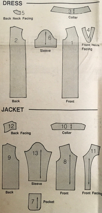 See &amp; Sew 5378 Sewing Pattern (Vintage) CUT