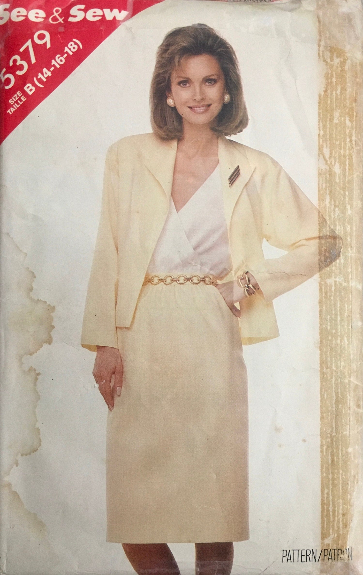 See &amp; Sew 5379 Sewing Pattern (Vintage) CUT