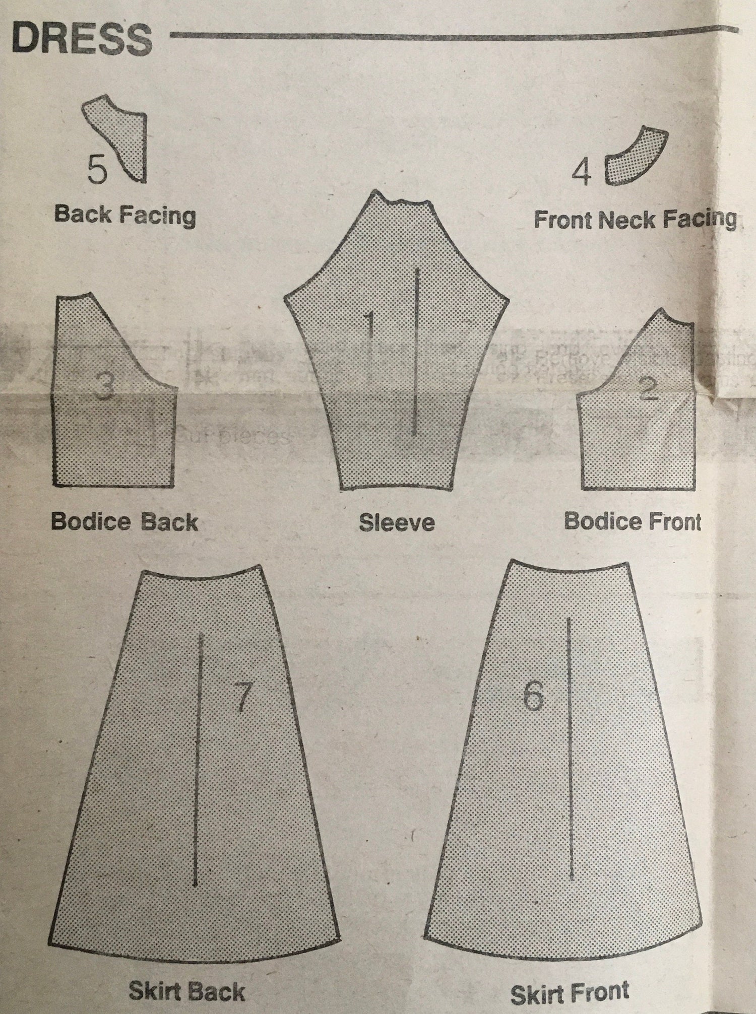 See &amp; Sew 5527 Sewing Pattern (Vintage) CUT