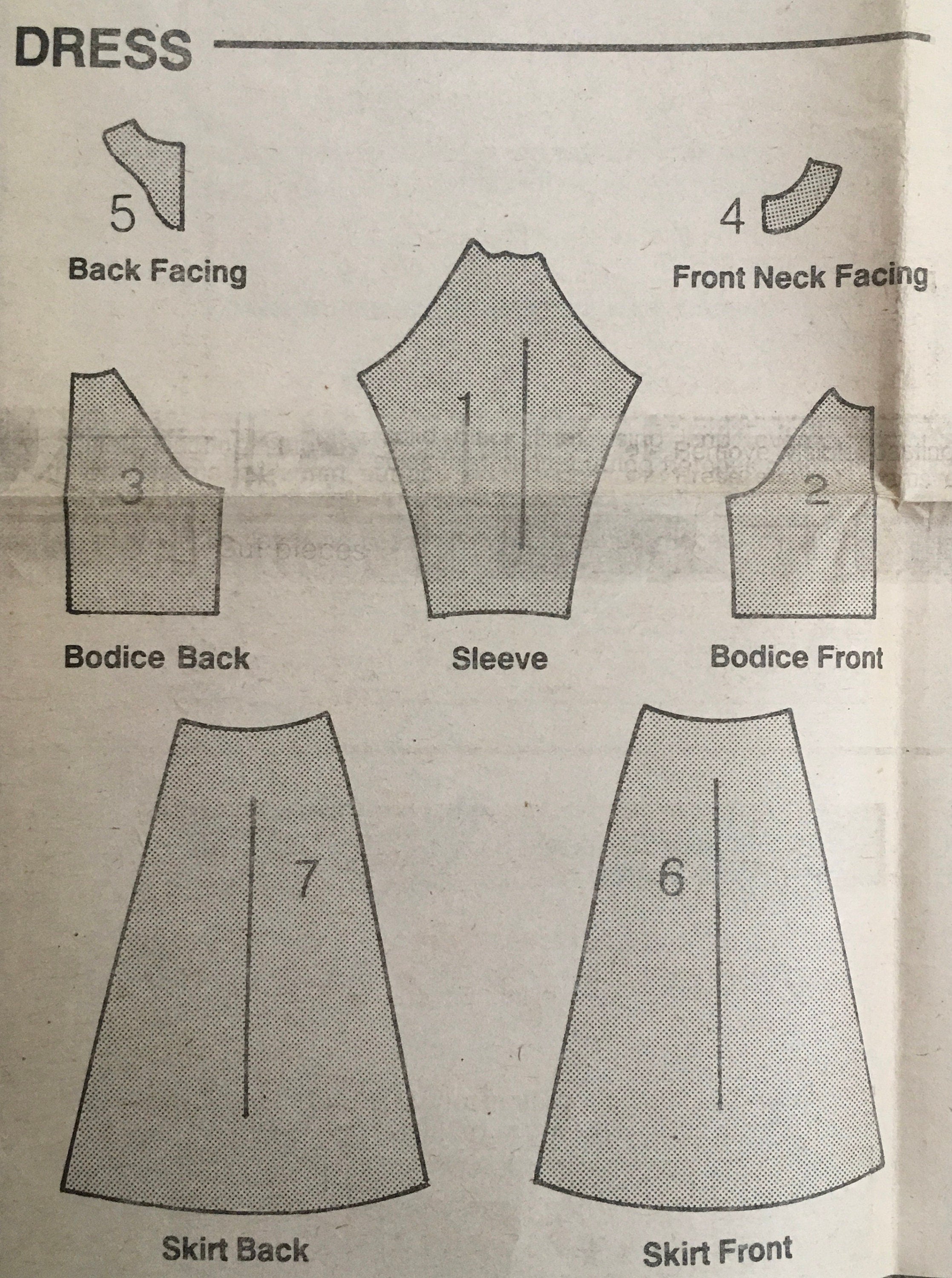 See &amp; Sew 5527 Sewing Pattern (Vintage) CUT